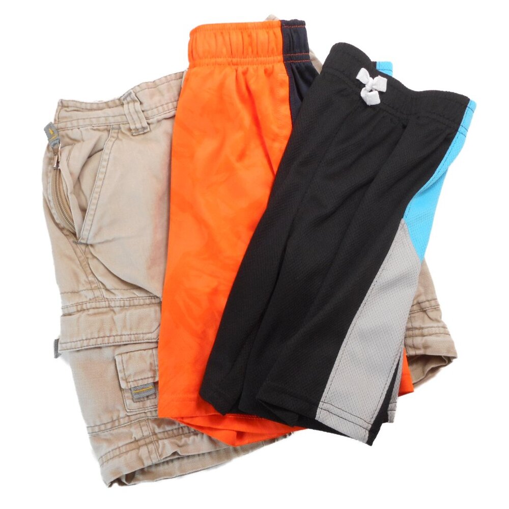 Lot of 3 Boys size 5 Shorts Arizona Garanimals Old Navy Play Activewear